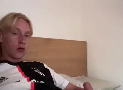 Soccer Bro Horny Masturbating