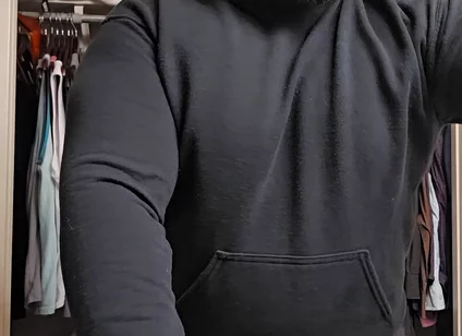 Thick Bearded Stepdaddy Blows Load Through Pajama Pants