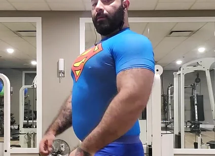 Hope You Don't Mind a Clothed Flex