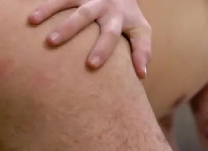 Twink Cum Splashes Over Him