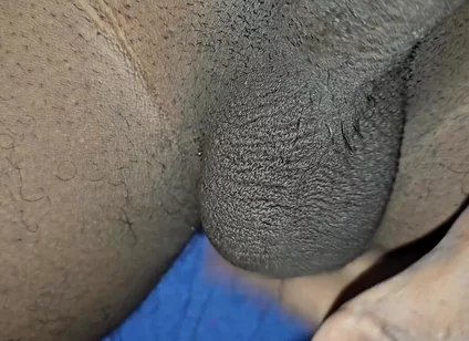 Waking up Black Mole Dick After Long Time
