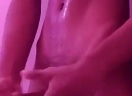 Risky BBC in Neighbor’s Bathroom - Covered in Lube & Spit Intense Stroking