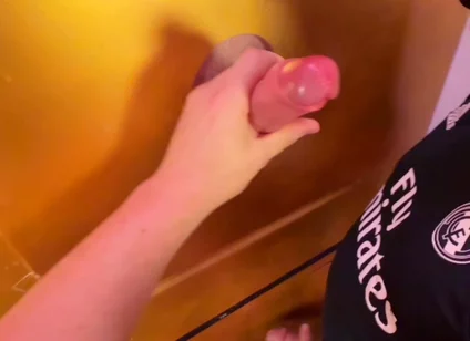 Xl Cock Double Blowjob at the Gloryhole