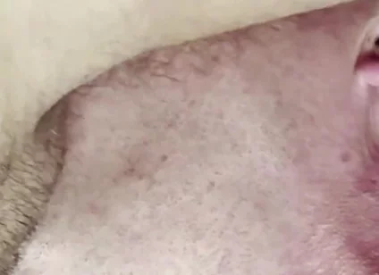 Foot Fetish, Slave Sucks Toes and Eats Cum, Slaps, Cums in Mouth Twice