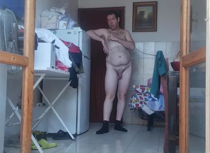 Naked Boy All Alone