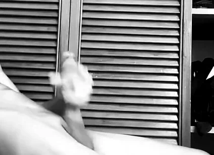 Monochrome BBC Stroking Session - Intense Handjob and Cum Black20one