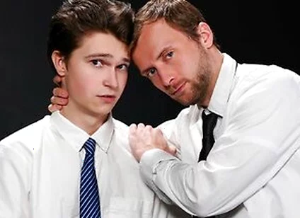 Elder Tyme Gets Punished For Lusting In His Rest And Begs For More - Peter Pean And Adam Tyme