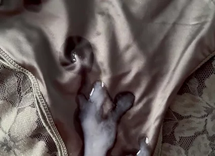 Cum on Wife’s Panties 14