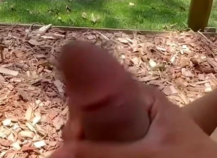 Handjob Outdoors with People Around Looking at Everything That Happened...