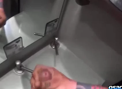Masturbating Inside the Bus Bathroom