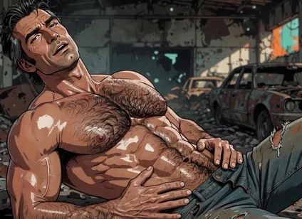 Hairy Chest Men Animation
