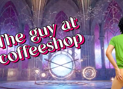 Seeing a Guy Is a Coffee Shop with Hard Cock and Offered Him a Blowjob