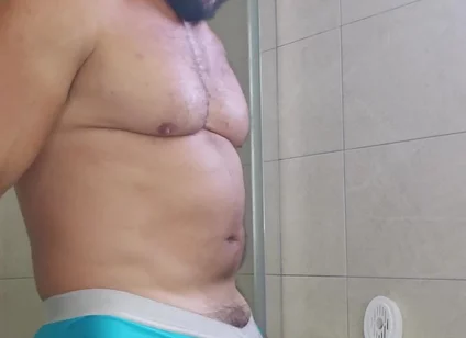 Today I Woke up Very Horny, I Pumped My Dick and Got It Rock Hard.
