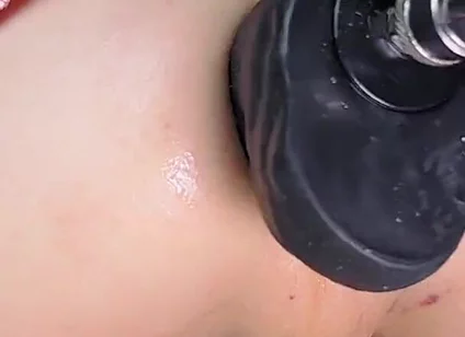 Cute Femboy Ass Is Experiencing a Big Dildo