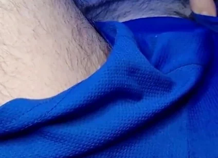 Stroking in Shorts