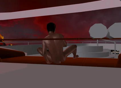 Animated 3D Gay Porn - Solo Black Man Inserting Toy in Ass Then Torch Masturbation