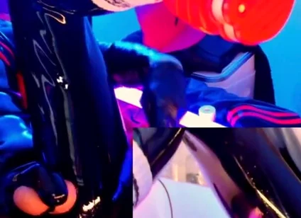 I Love the Black Full Body Latex Suit