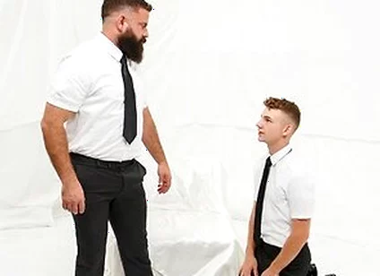 Altar Boy Jack Waters Breeds Hunk Bishop Timber Adams During Special Ritual