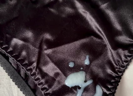 Cum on Wife’s Panties 17