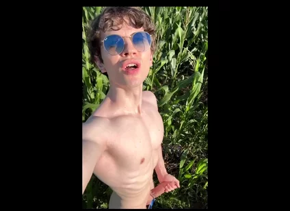 Corn Fields and a Big Dick Around