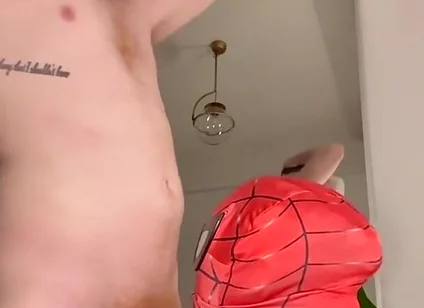 Stretching Spider-man