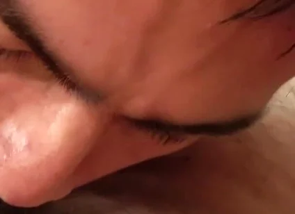 Making Deepthroat to a Sexy German Stepdaddy
