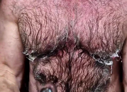 Hairy Muscle Bear Cools Down