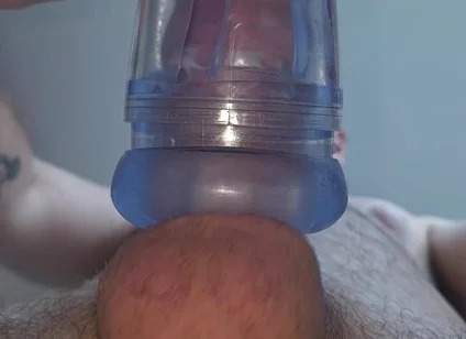 I Need Someone to Sniff My Musky Butt and Play with My Hole While I Fuck My Fleshlight