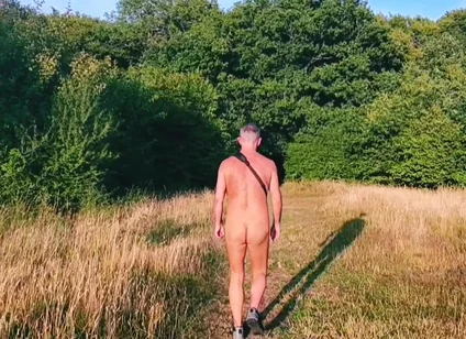 Naked Outdoor Walking