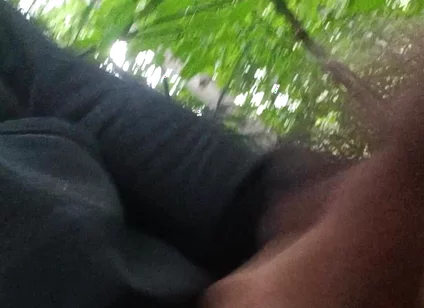 Cumshot at the Bus Stop