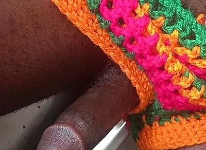 African Bisexuals Masturbating and Huge Cum