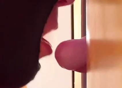 Small Balkan Cock Squirts All Full at Gloryhole