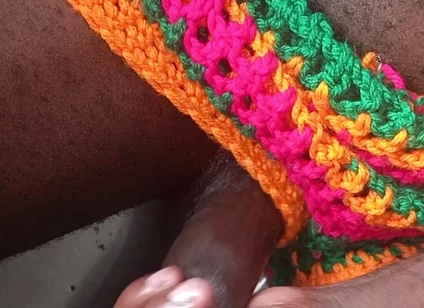 African Bisexuals Masturbating and Huge Cum