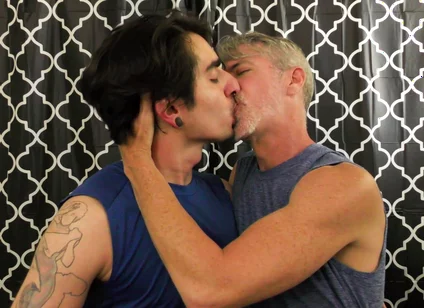 Hot Gay Kissing with Johnny & Richard