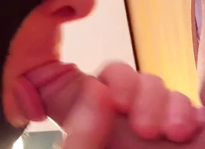 Big Cum Explosion at Gloryhole Horny Xl Cock