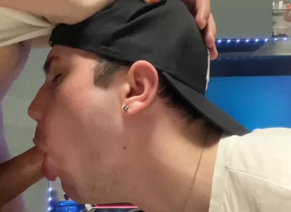 Deepthroat - He Cum on My Face