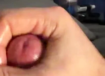 Jerking That Hairy Cock