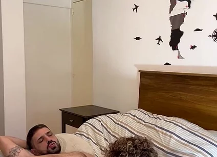 Bareback Amateur Sex with My Friend with Fat Dick