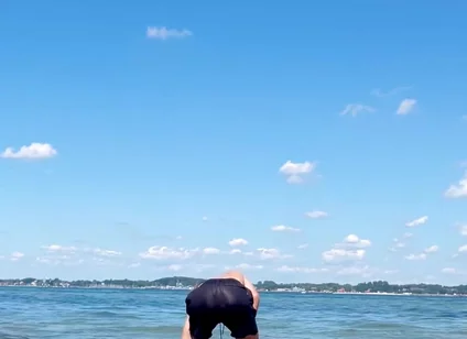 My Butt at the Beach