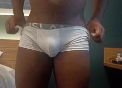 Black Guy Wears Different Underwear and Goons in Slow Motion