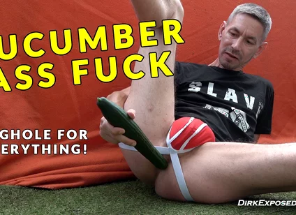 Cucumber Ass Fuck - My Hole Is Always Ready for Anal