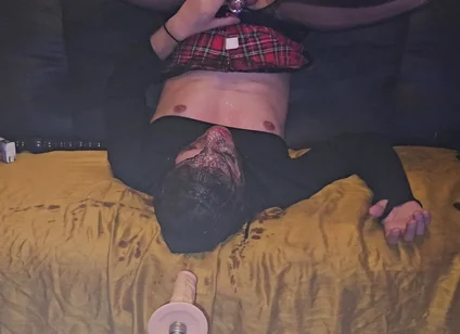 Sissy Slave Face Fuck and Piss
