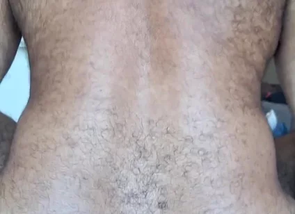 Bearded Stepfather Getting Into the Bear. Bareback and Cumshot