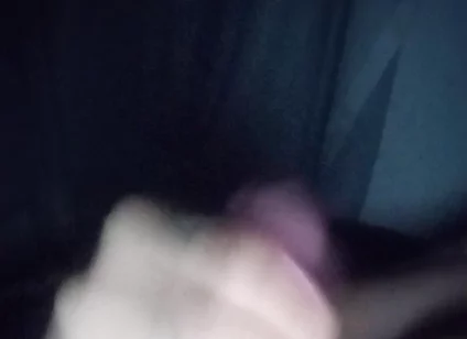 Masturbating