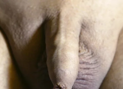 Play with My Little Cock and Balls. at the End There I Cum.