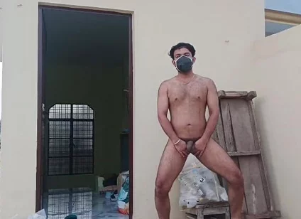 Desi punjabi boy nude in the morning
