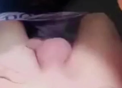 A Young Man Stuffs a Crystal Ball and an Orange up His Tight Ass.