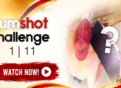 Cumshot Challenge at Gloryhole