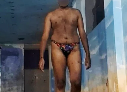 Nude Indian Mallu in Swimming Pool