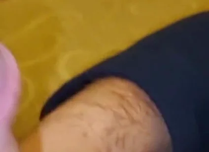 Stepson with Big Cock Arrives - Cumshot Handjob